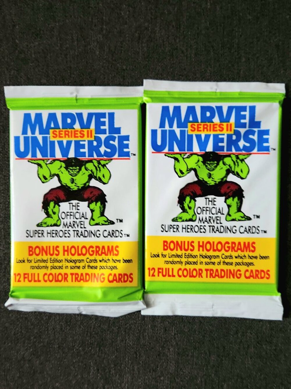 Marvel Universe Hulk Collectible Trading Cards | Series II